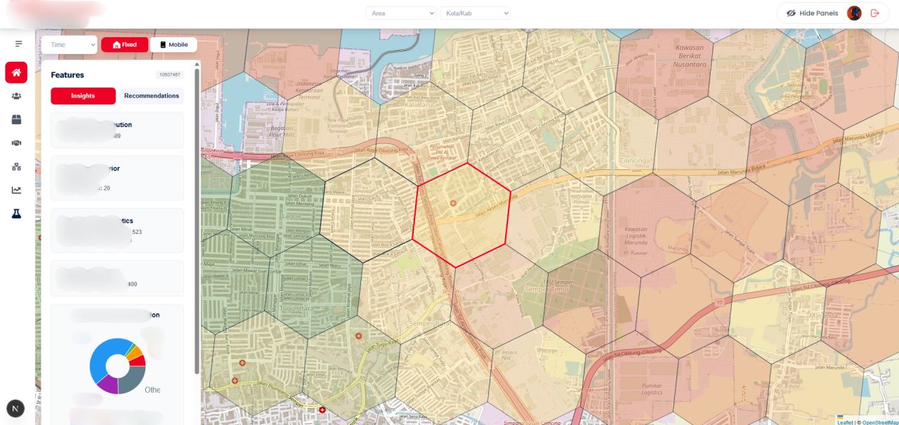 Geospatial Intelligence Dashboard
